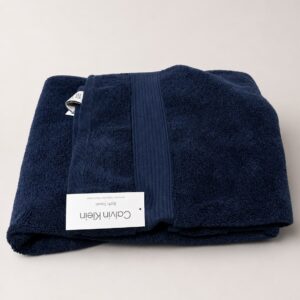 Toalla de baño Calvin Klein azul marino